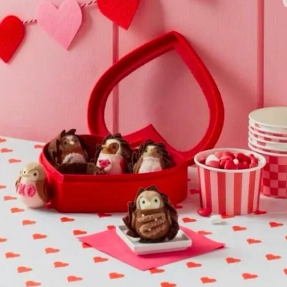 New Spritz Chocolate Bird Valentine's Day Box Decor - Picture 5 of 6